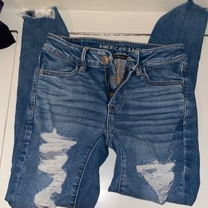 american eagle size 2 short jeans